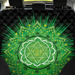 Anahata Chakra Mandala Print Pet Car Back Seat Cover