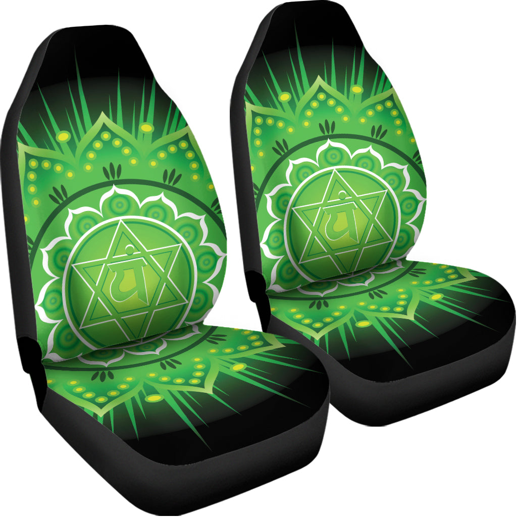 Anahata Chakra Mandala Print Universal Fit Car Seat Covers