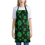 Anahata Chakra Pattern Print Apron