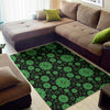 Anahata Chakra Pattern Print Area Rug