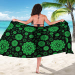 Anahata Chakra Pattern Print Beach Sarong Wrap