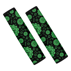 Anahata Chakra Pattern Print Car Seat Belt Covers