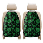 Anahata Chakra Pattern Print Car Seat Organizers