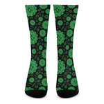 Anahata Chakra Pattern Print Crew Socks