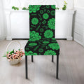 Anahata Chakra Pattern Print Dining Chair Slipcover