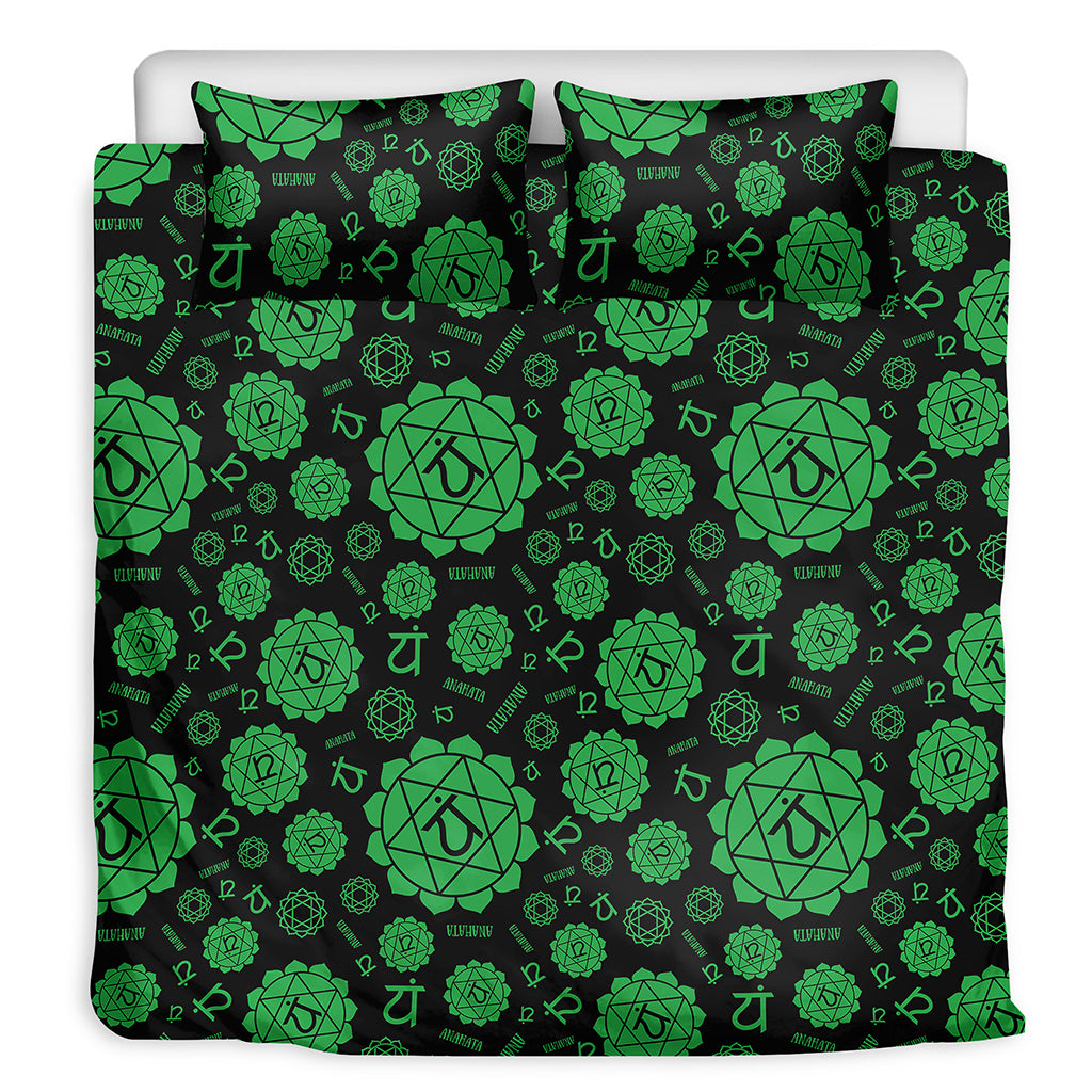 Anahata Chakra Pattern Print Duvet Cover Bedding Set