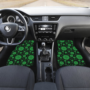 Anahata Chakra Pattern Print Front and Back Car Floor Mats