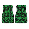 Anahata Chakra Pattern Print Front Car Floor Mats