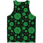 Anahata Chakra Pattern Print Men's Tank Top