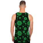 Anahata Chakra Pattern Print Men's Tank Top