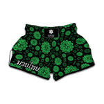 Anahata Chakra Pattern Print Muay Thai Boxing Shorts