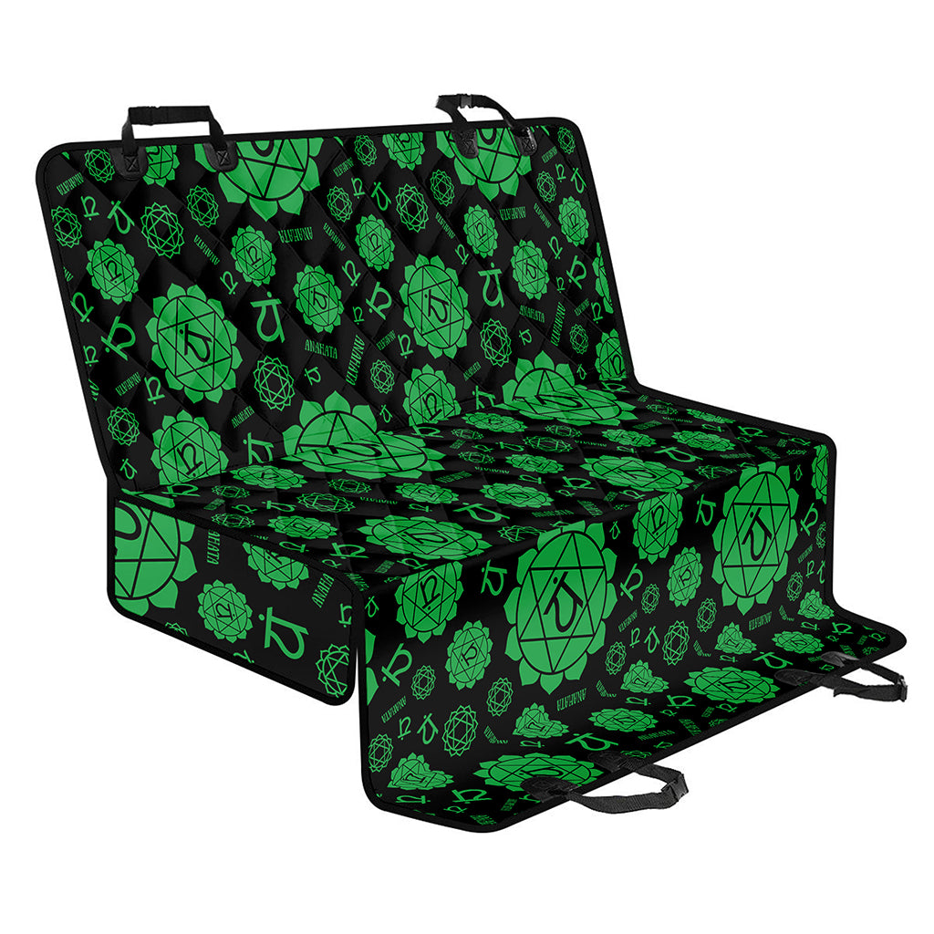 Anahata Chakra Pattern Print Pet Car Back Seat Cover