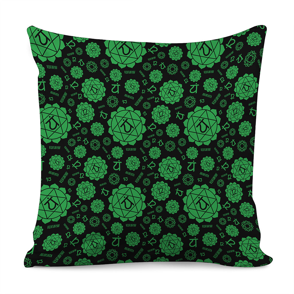 Anahata Chakra Pattern Print Pillow Cover