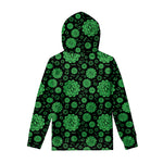 Anahata Chakra Pattern Print Pullover Hoodie