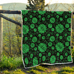 Anahata Chakra Pattern Print Quilt