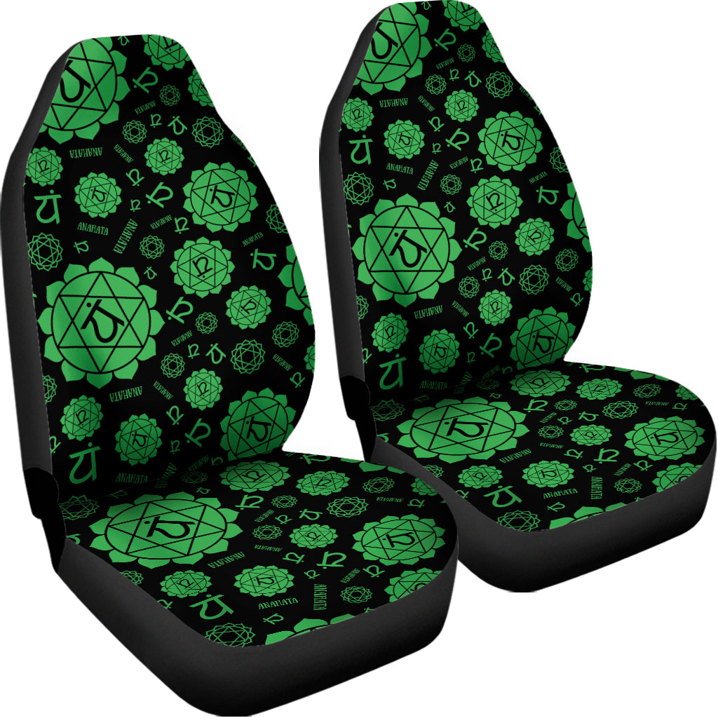 Anahata Chakra Pattern Print Universal Fit Car Seat Covers