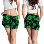 Anahata Chakra Pattern Print Women's Shorts