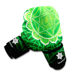Anahata Chakra Spiritual Print Boxing Gloves