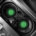 Anahata Chakra Spiritual Print Car Coasters