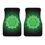 Anahata Chakra Spiritual Print Front Car Floor Mats