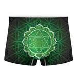 Anahata Chakra Spiritual Print Men's Boxer Briefs