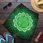 Anahata Chakra Spiritual Print Men's Shorts