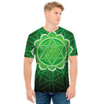 Anahata Chakra Spiritual Print Men's T-Shirt