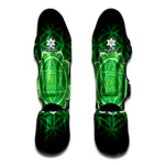 Anahata Chakra Spiritual Print Muay Thai Shin Guard