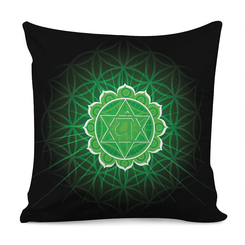 Anahata Chakra Spiritual Print Pillow Cover