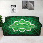 Anahata Chakra Spiritual Print Sofa Cover