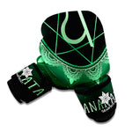 Anahata Chakra Symbol Print Boxing Gloves