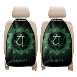 Anahata Chakra Symbol Print Car Seat Organizers