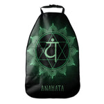Anahata Chakra Symbol Print Car Seat Organizers