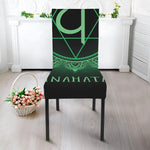 Anahata Chakra Symbol Print Dining Chair Slipcover