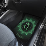 Anahata Chakra Symbol Print Front Car Floor Mats