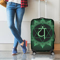 Anahata Chakra Symbol Print Luggage Cover