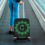 Anahata Chakra Symbol Print Luggage Cover