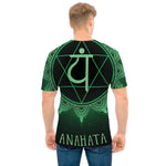 Anahata Chakra Symbol Print Men's T-Shirt
