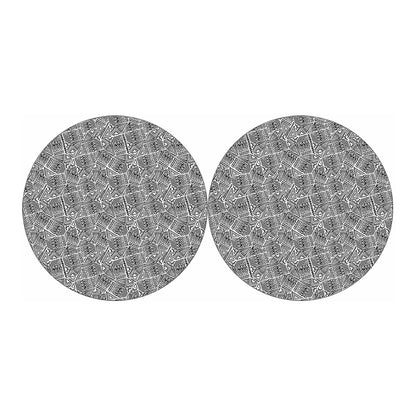 Ancient Aztec Tribal Pattern Print Car Coasters