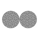 Ancient Aztec Tribal Pattern Print Car Coasters