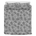 Ancient Aztec Tribal Pattern Print Duvet Cover Bedding Set