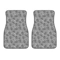 Ancient Aztec Tribal Pattern Print Front Car Floor Mats