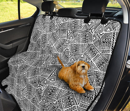 Ancient Aztec Tribal Pattern Print Pet Car Back Seat Cover