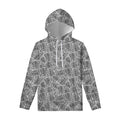 Ancient Aztec Tribal Pattern Print Pullover Hoodie