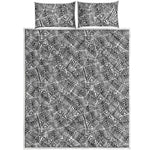 Ancient Aztec Tribal Pattern Print Quilt Bed Set