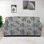 Ancient Aztec Tribal Pattern Print Sofa Cover