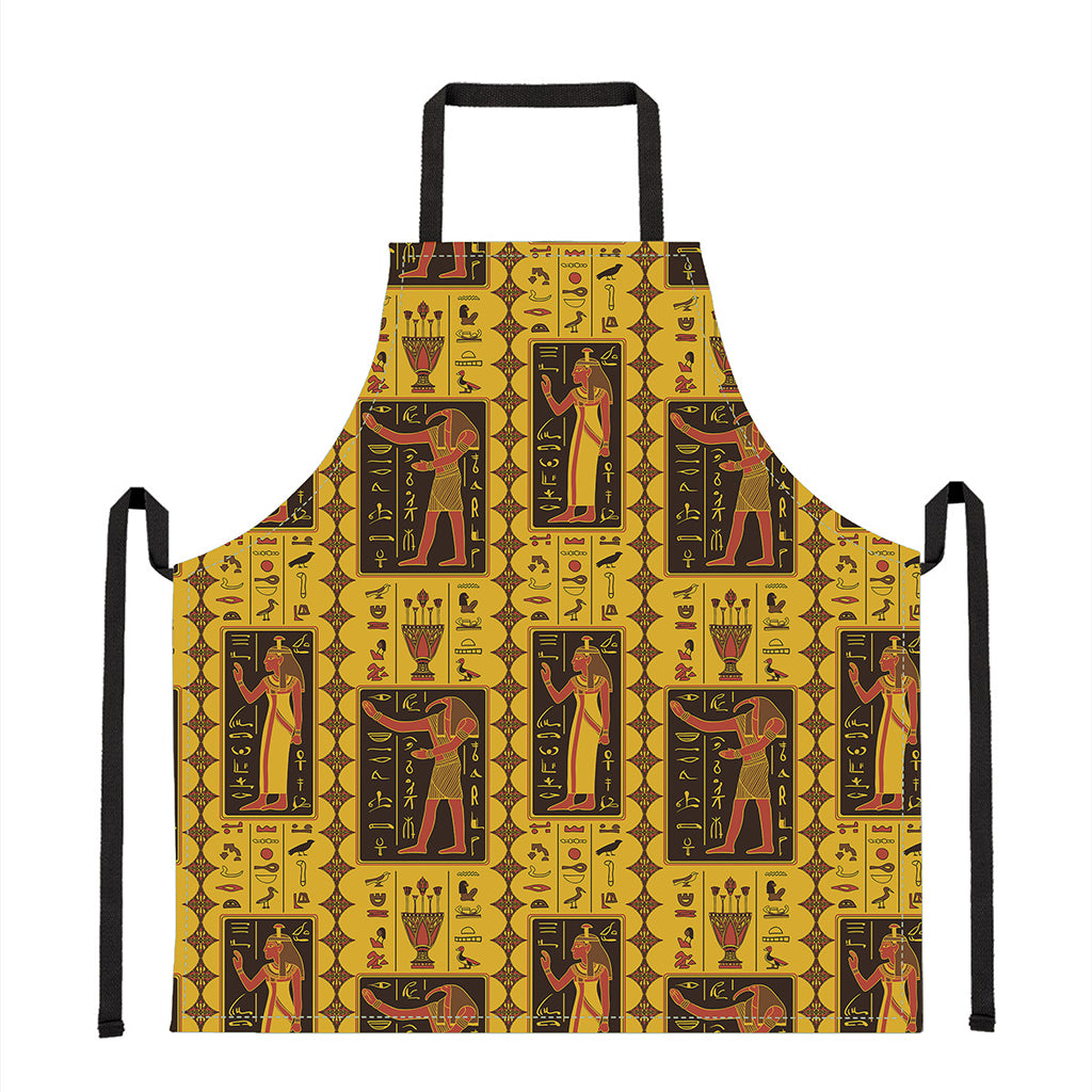 Ancient Egypt Pattern Print Apron