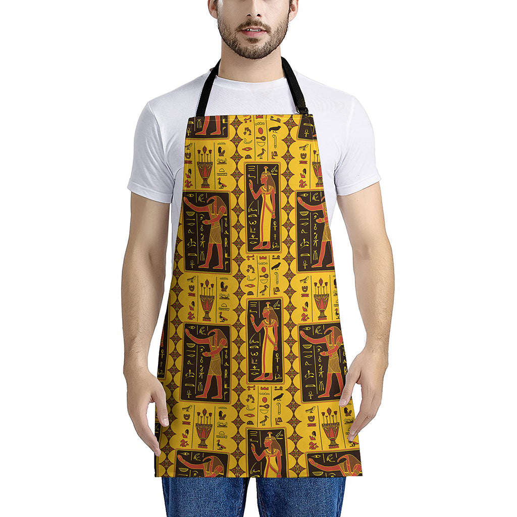 Ancient Egypt Pattern Print Apron