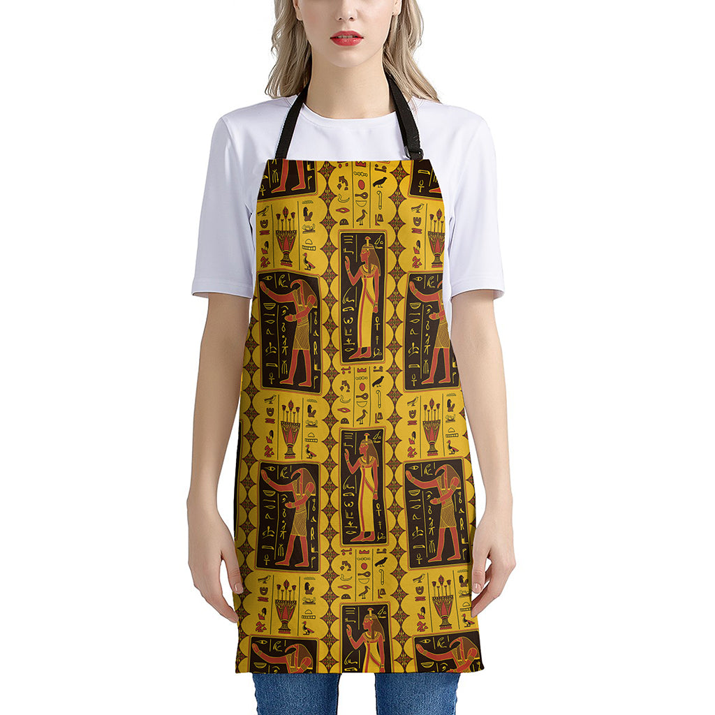 Ancient Egypt Pattern Print Apron