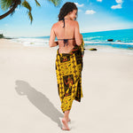 Ancient Egypt Pattern Print Beach Sarong Wrap